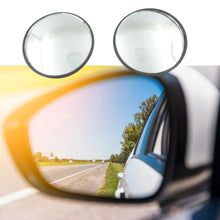 Car Blind Spot Mirror – HD Glass, Convex & Frameless (2 Pcs Set)