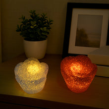 Unique Crystal Night Light: Multi-Shape LED Lamp (Mood Lighting)