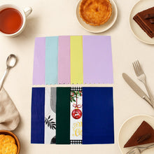 Multi-Color & Printed Disposable Food Wrapping Paper Set (10 Pc)