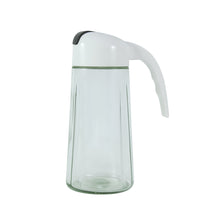 Kitchen Glass Oil Bottle Dispenser Automatic Opening Closing Home Bottles For Oil And Vinegar Honey Olive Oil Container (630ml)