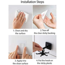 Bathroom Spin 360° Rotating Hook Set